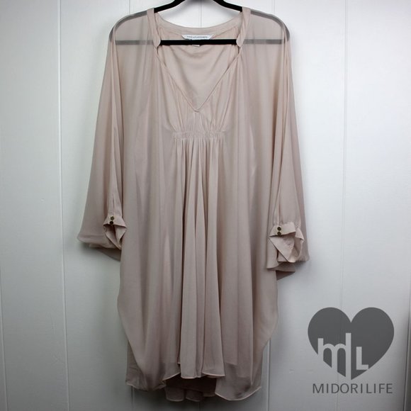 DVF Fleurette Silk Chiffon Dress - Picture 2 of 11